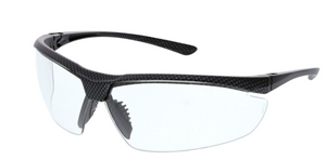 MCR Safety VL2 Photochromic Safety Glasses Transitional/Progressive MAX6® Anti-Fog Coating Matte Carbon Fiber Frame Color
