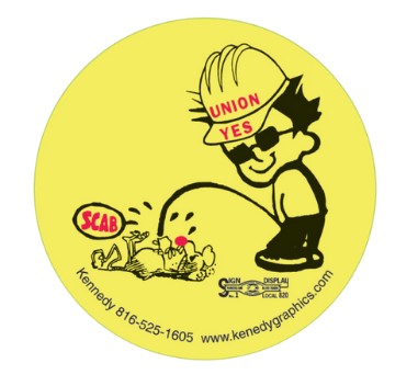 'Bad Boy' Hi-Vis Hard Hat Sticker #S48