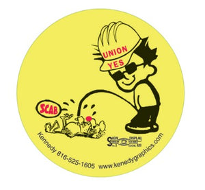 'Bad Boy' Hi-Vis Hard Hat Sticker #S48 - Ironworkergear