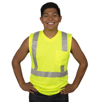Cordova Safety COR-BRITE®, Type R, Class 2, Sleeveless Shirt #V421 - Ironworkergear