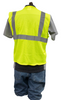 OZMO Safety Hi-Vis Class 2 Safety Vest - Ironworkergear