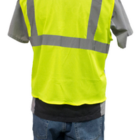 OZMO Safety Hi-Vis Class 2 Safety Vest - Ironworkergear