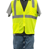 OZMO Safety Hi-Vis Class 2 Safety Vest - Ironworkergear