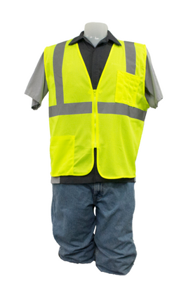 OZMO Safety Hi-Vis Class 2 Safety Vest - Ironworkergear