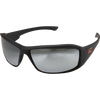 Edge Eyewear Brazeau Safety Glasses w/ Black Rubberized Frame - Ironworkergear
