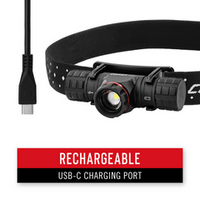 COAST Rechargeable Dual Power Headlamp XPH30R - Ironworkergear