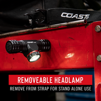 COAST Rechargeable Dual Power Headlamp XPH30R - Ironworkergear