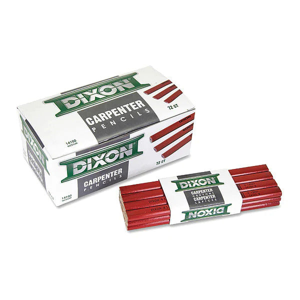 Dixon's "Red" Dozen Carpenter Pencil #14100 - Ironworkergear