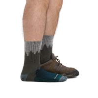 Darn Tough Men's Number 2 Micro Crew Midweight Hiking Sock #1974 - Ironworkergear