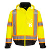 Portwest Hi-Vis X Back Contrast Tape Winter Bomber Jacket - Ironworkergear