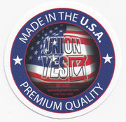 Union Yes Made in the USA Hardhat Sticker S-99