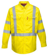 Portwest 88/12 BizFlame FR Hi-Viz Shirt FR95 - Ironworkergear