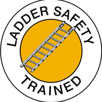 Ladder Safety Trained Hard Hat Marker - Ironworkergear