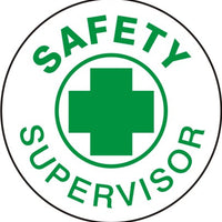 Safety Supervisor Hard Hat Marker HM-143