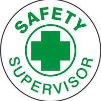 Safety Supervisor Hard Hat Marker HM-143 - Ironworkergear