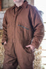 Key Polar King Saddle Brown Insulated Coveralls for Men #975.29 - Ironworkergear