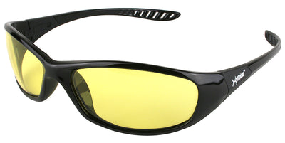 Hellraiser Amber Safety Glasses #20541 - Ironworkergear