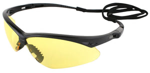 Nemesis Amber Safety Glasses #25659 - Ironworkergear