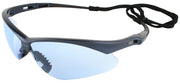 Nemesis Light Blue Safety Glasses #19639 - Ironworkergear