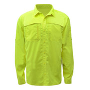GSS Non-Ansi Lightweight Rip Stop Button Down Shirt With SPF 50