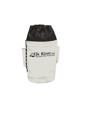 Elk River Deep Bolt Bag In Natural With Drawstrings And Belt Tunnel Loop #84522