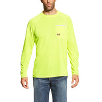 Ariat Hi Vis LIme Long Sleeve Shirt