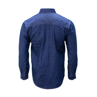 Key Western Style Denim Work Shirt - Ironworkergear