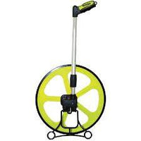 The rule of thumb is the bigger the area to measure, the bigger the wheel. The 19" diameter, MK6012 is the big wheel for you. This wheel is made to be used in the roughest terrain and measure larger areas. The 60 series wheels are also covered with a composite tread to allow versatility in measuring on smooth surfaces. Whether you are surveying a property or putting up a fence, the MK6012 is your wheel.