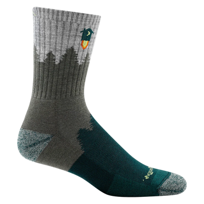 Darn Tough Men's Number 2 Micro Crew Midweight Hiking Sock #1974 - Ironworkergear