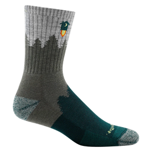 Darn Tough Men's Number 2 Micro Crew Midweight Hiking Sock #1974 - Ironworkergear