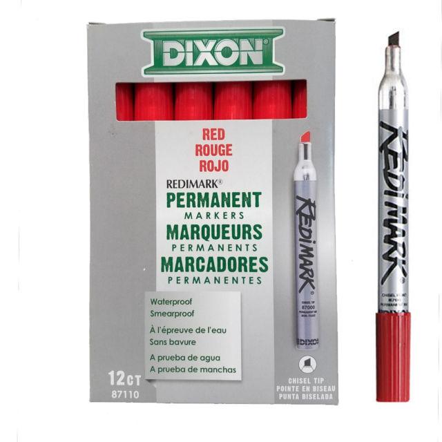 RediMark Metal-Barrel Permanent Marker - Black