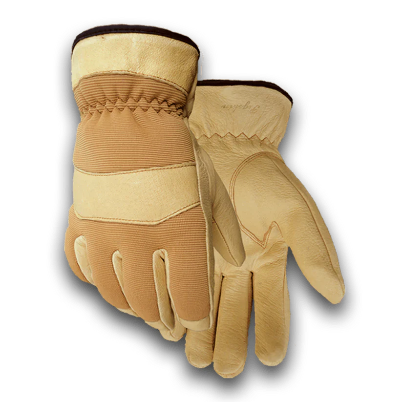 Golden Stag Winter Lined Pigskin Gloves 168 Ironworkergear