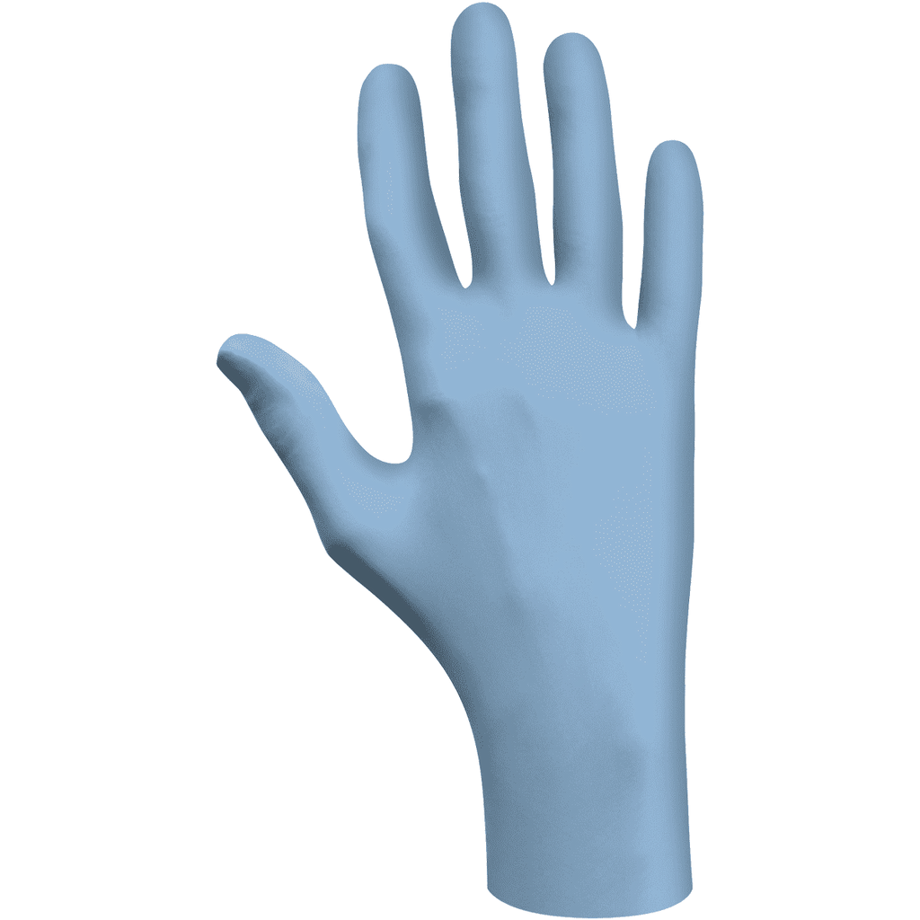 Showa Best Industrial Grade Disposable, Blue, Ambidextrous, Nitrile Gloves #7005