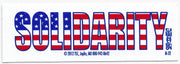 'Solidarity' Bumper Sticker #BP320