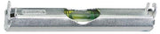 Stanley Part #42-287  This lightweight aluminum level has special hooks to hold line allowing the level to slide freely and a flat bottom for surface leveling.