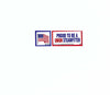 'Proud to be Union Steamfitter' Hard Hat Sticker #M22