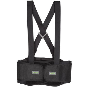 Lift Safety Stretch Back Belt (Black) #BSH-6K