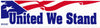 'United We Stand' Bumper Sticker #BP306 - Ironworkergear