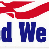 'United We Stand' Bumper Sticker #BP306