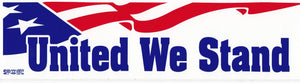 'United We Stand' Bumper Sticker #BP306