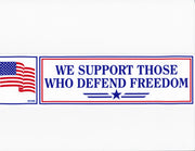 We Support those...Bumper Sticker #B113 - Ironworkergear