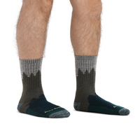 Darn Tough Men's Number 2 Micro Crew Midweight Hiking Sock #1974 - Ironworkergear