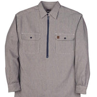 Big Bill Zip Up Hickory Long Sleeve Shirt #183 - Ironworkergear